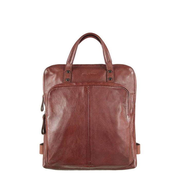 CITY BACKPACK COGNAC